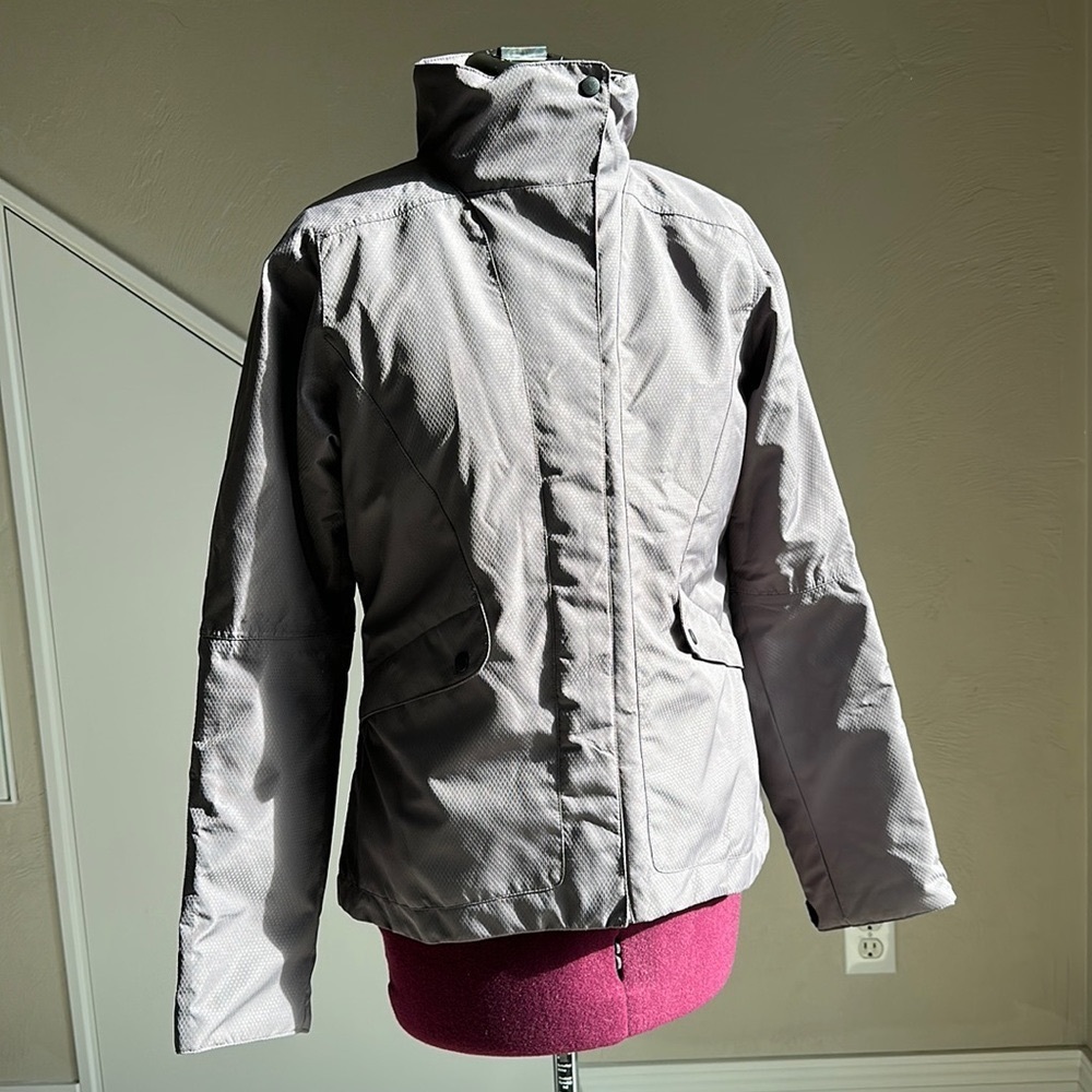 Irideon Muted Lavender Gray Equestrian Riding Outdoor Jacket Sz S 🦄 Like New